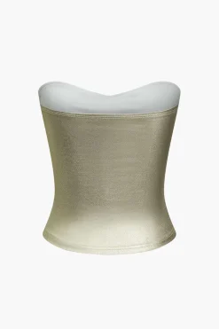 Metallic Tube Top