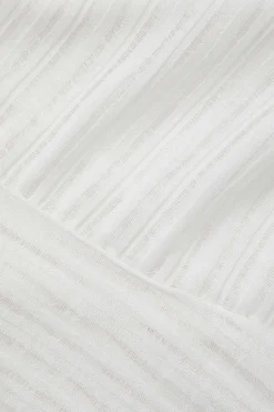 Off Shoulder Asymmetric Long Sleeve Top
