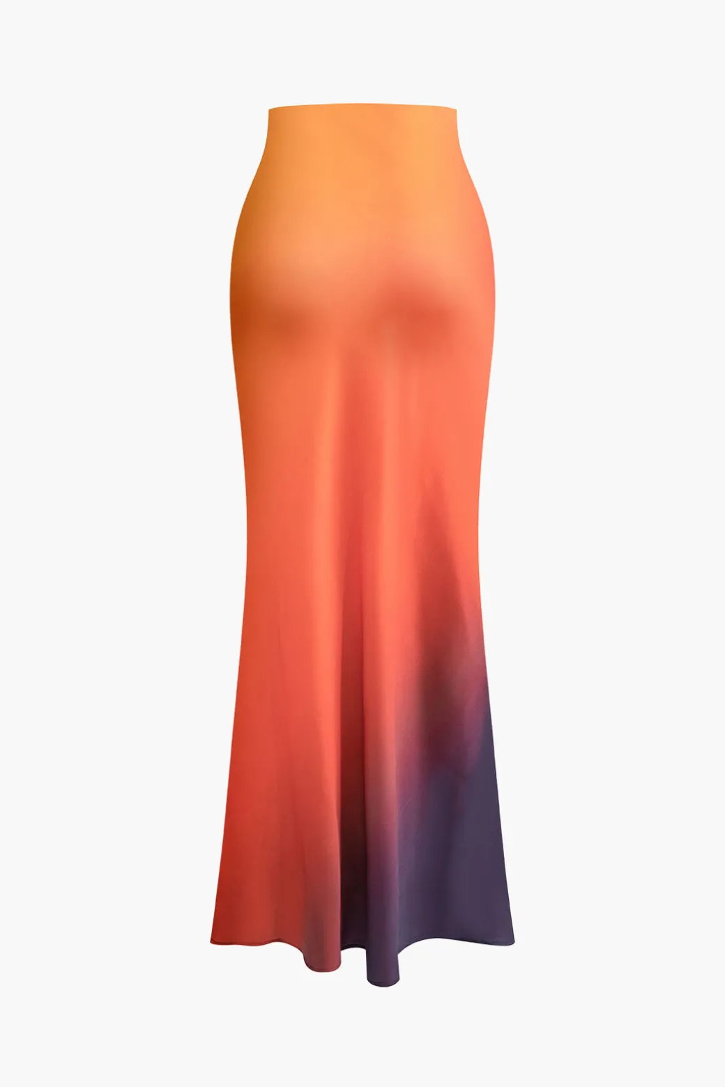 Ombre Mermaid Maxi Skirt