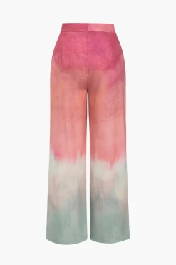 Ombre Wide Leg Pants