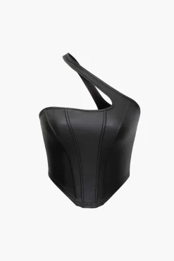 One Shoulder Corset Top