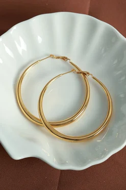 Oversized Round Earrings