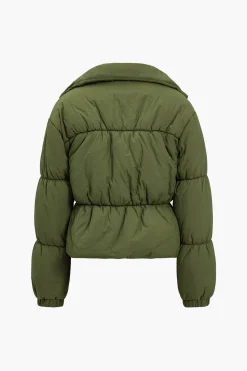 Padded Zipper Puffer