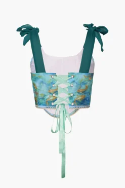 Palm Springs Bustier Top
