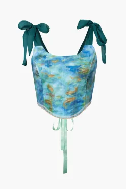 Palm Springs Bustier Top
