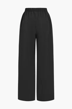 Patchwork Bow Detail Trousers
