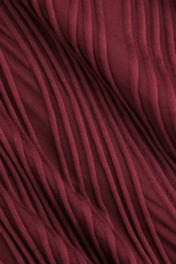 Patchwork Knot Ruched Mini Dress