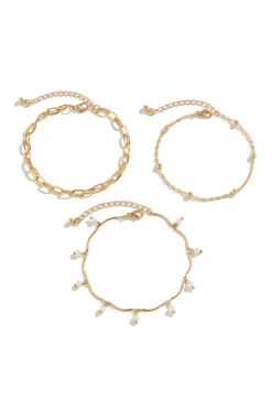 Pearl Layer Anklet