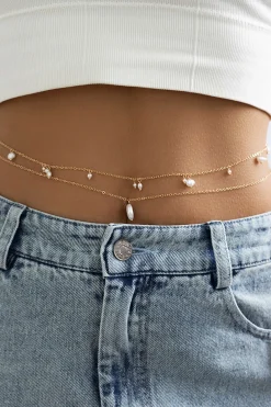 Pearl Pendant Waist Chain