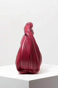 Pleated Handheld Clutch Bag