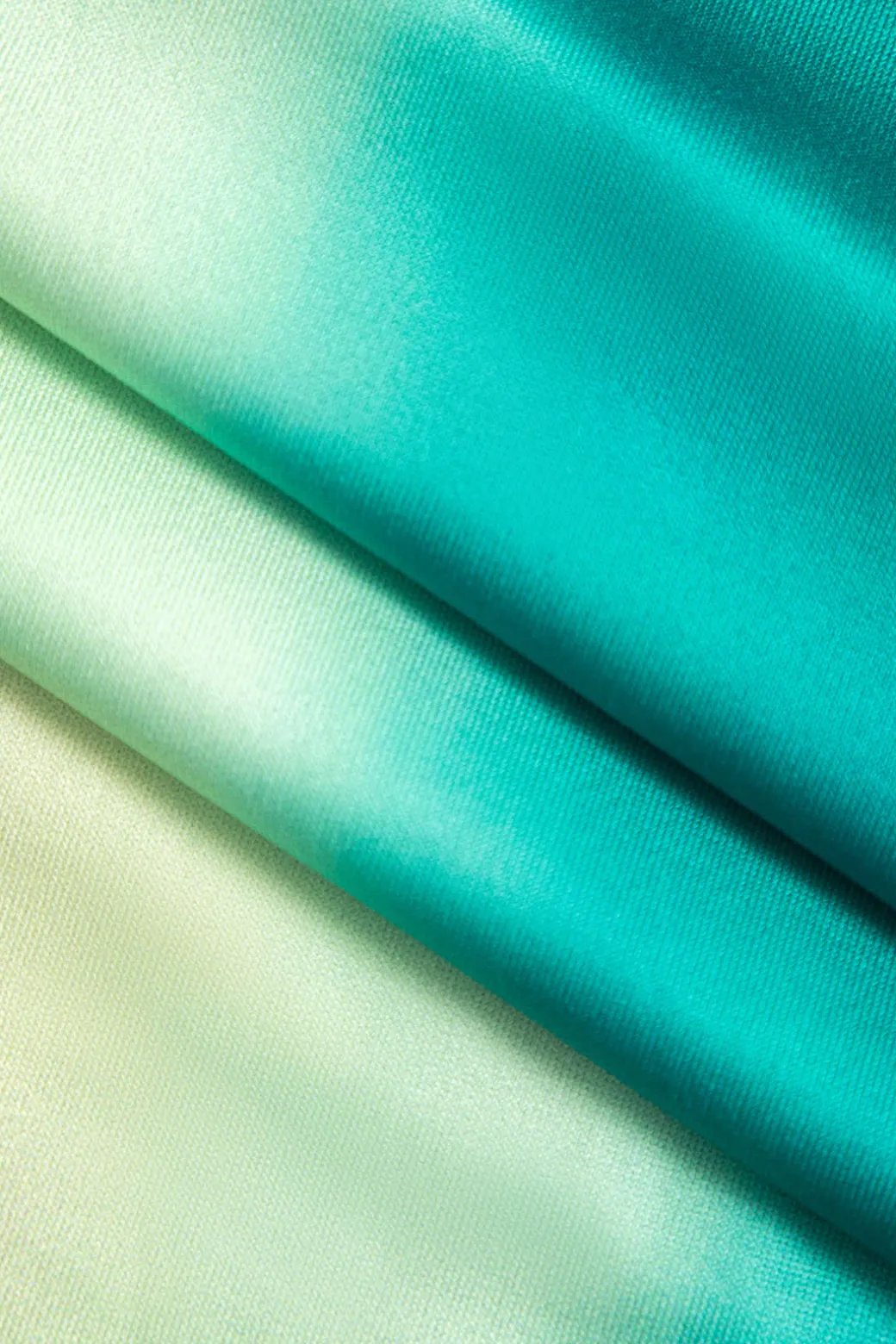 Plus Size Ombre Tie Front Midi Dress