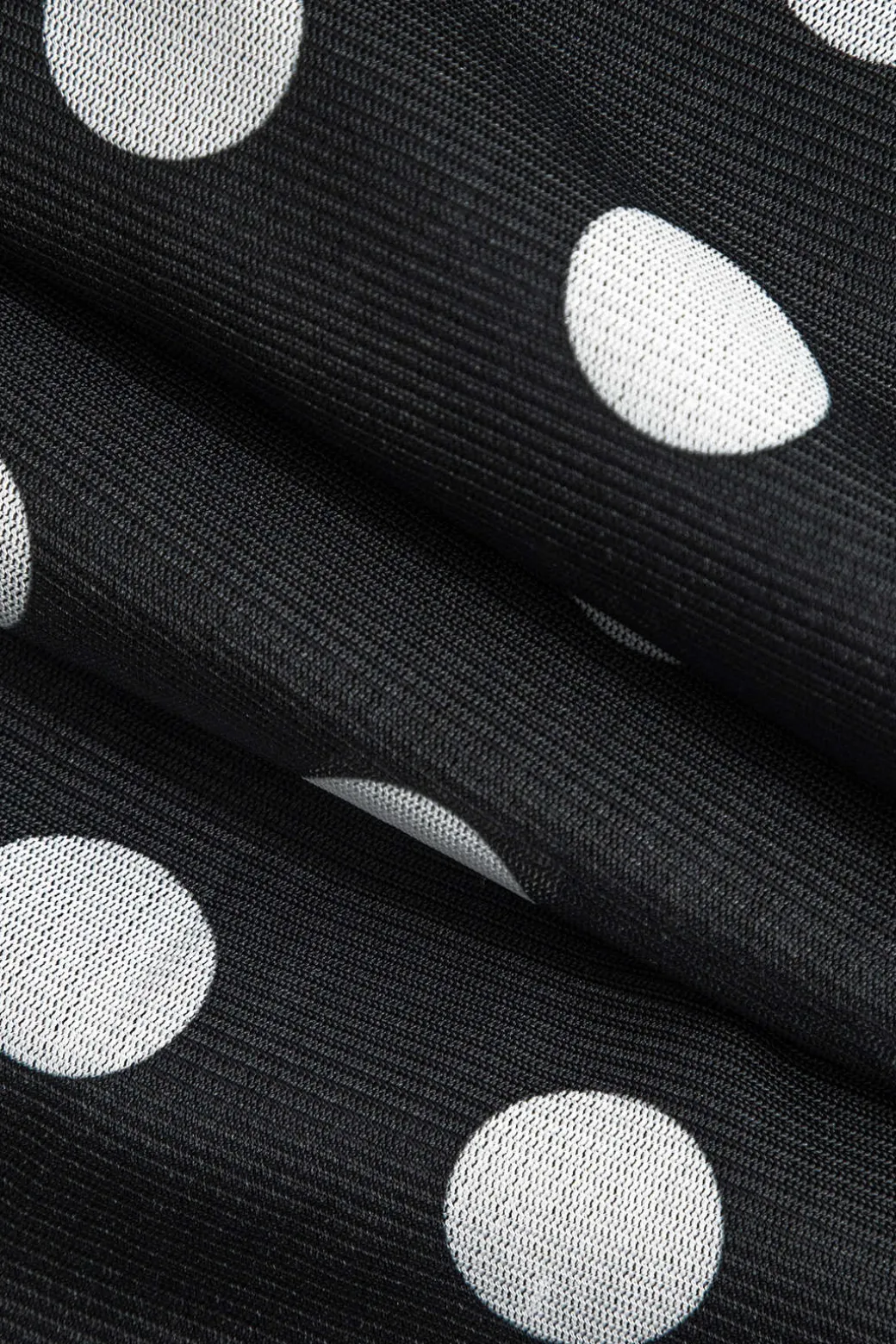 Polka Dot Print Off Shoulder Maxi Dress