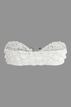 Popcorn Textured Tube Top And Mini Skirt Set