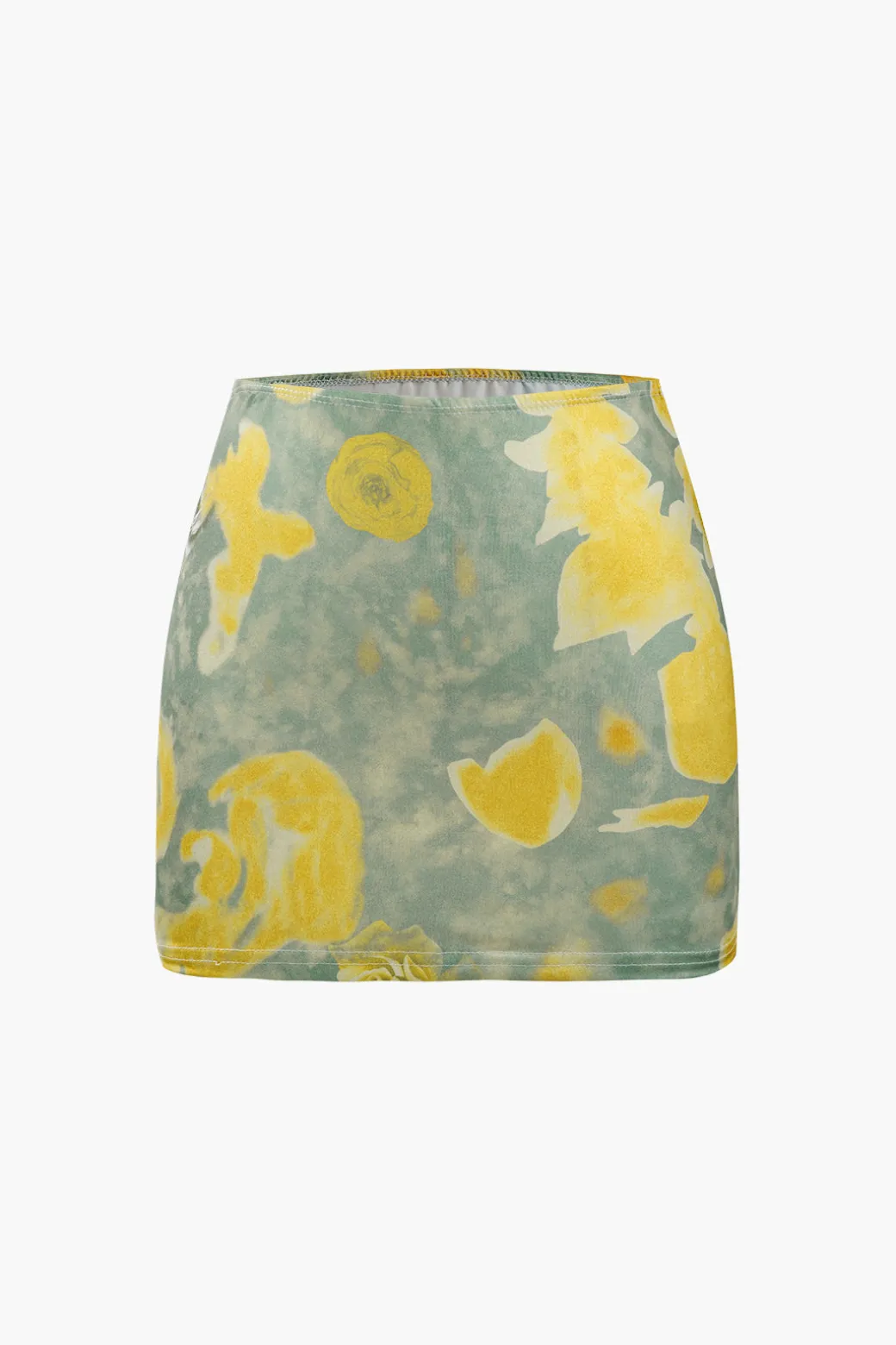 Printed Corset Cami Top And Mini Skirt Set