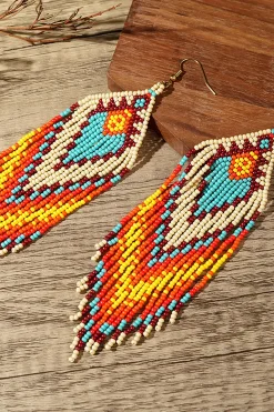 Retro Bohemian Colorful Earrings