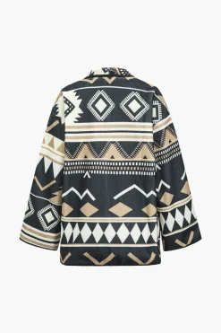 Retro Print Jacket