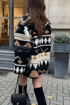 Retro Print Jacket