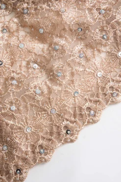 Rhinestone Lace Bustier Cami Top