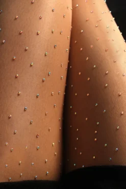 Rhinestone Tights