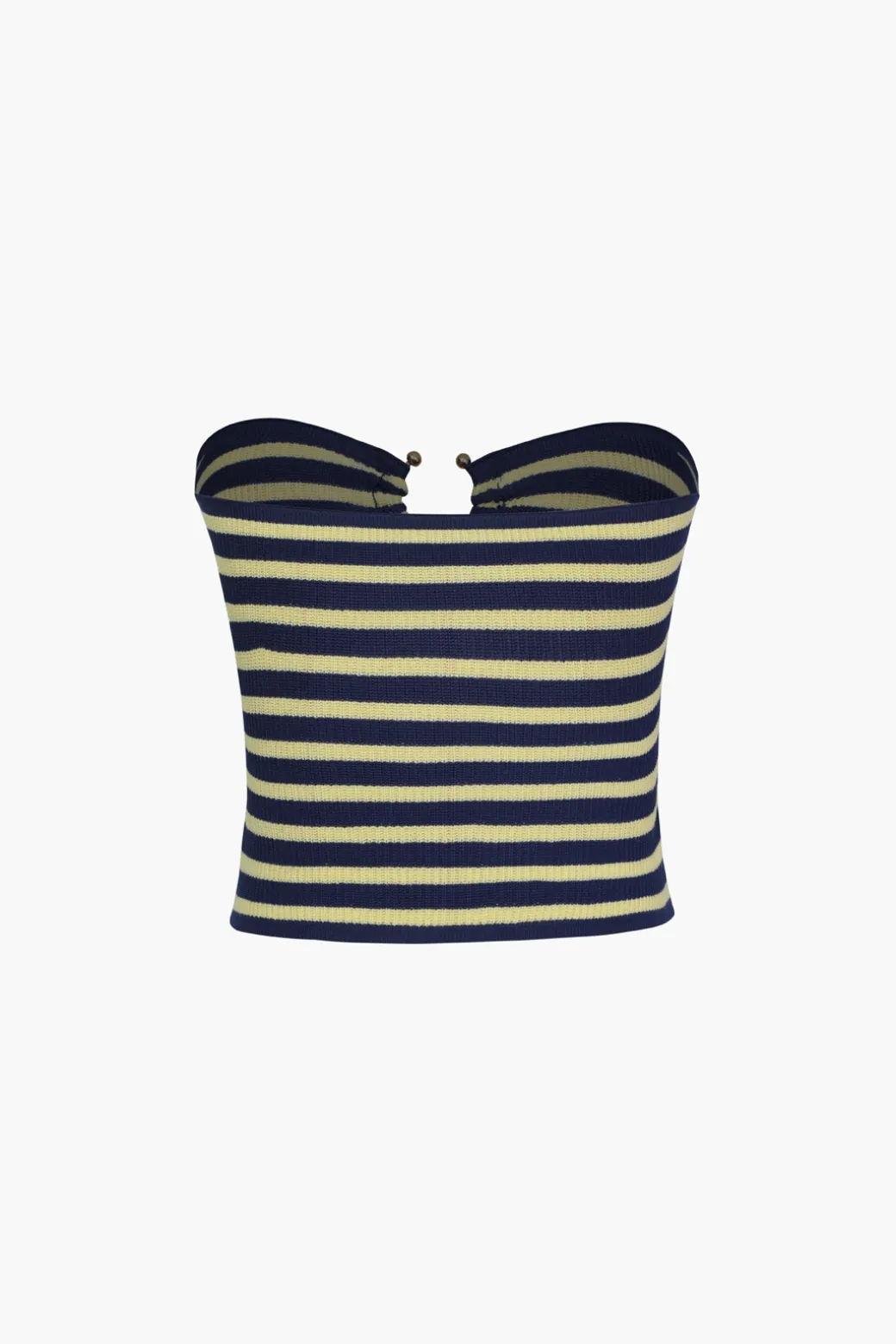 Ring Cut Out Front Tube Top