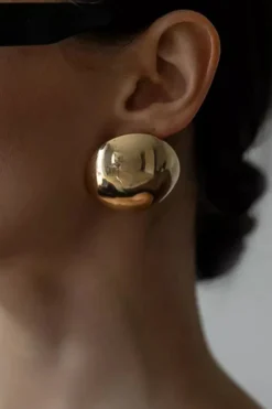 Round Exaggerated Earrings