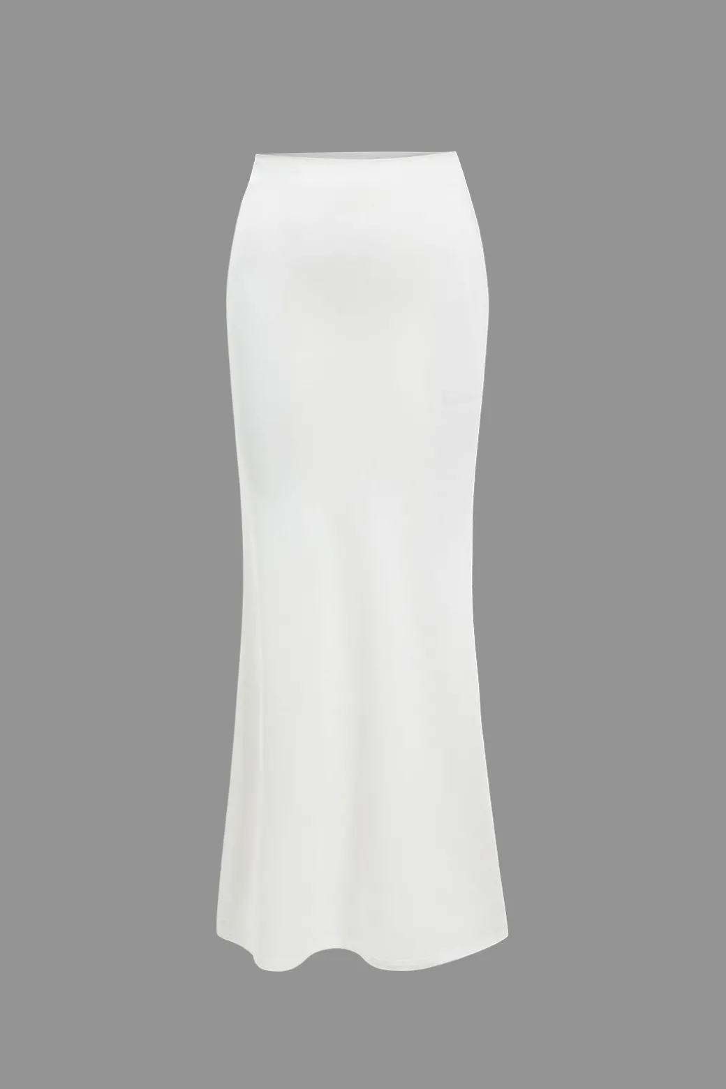 Ruched Bell Sleeve Top And Skirt Set