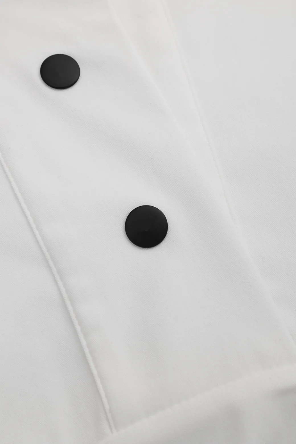 Ruched Drawstring Button Long-Sleeve Top And Shorts Set