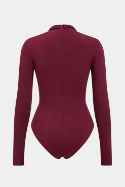 Ruched Long Sleeve Bodysuit