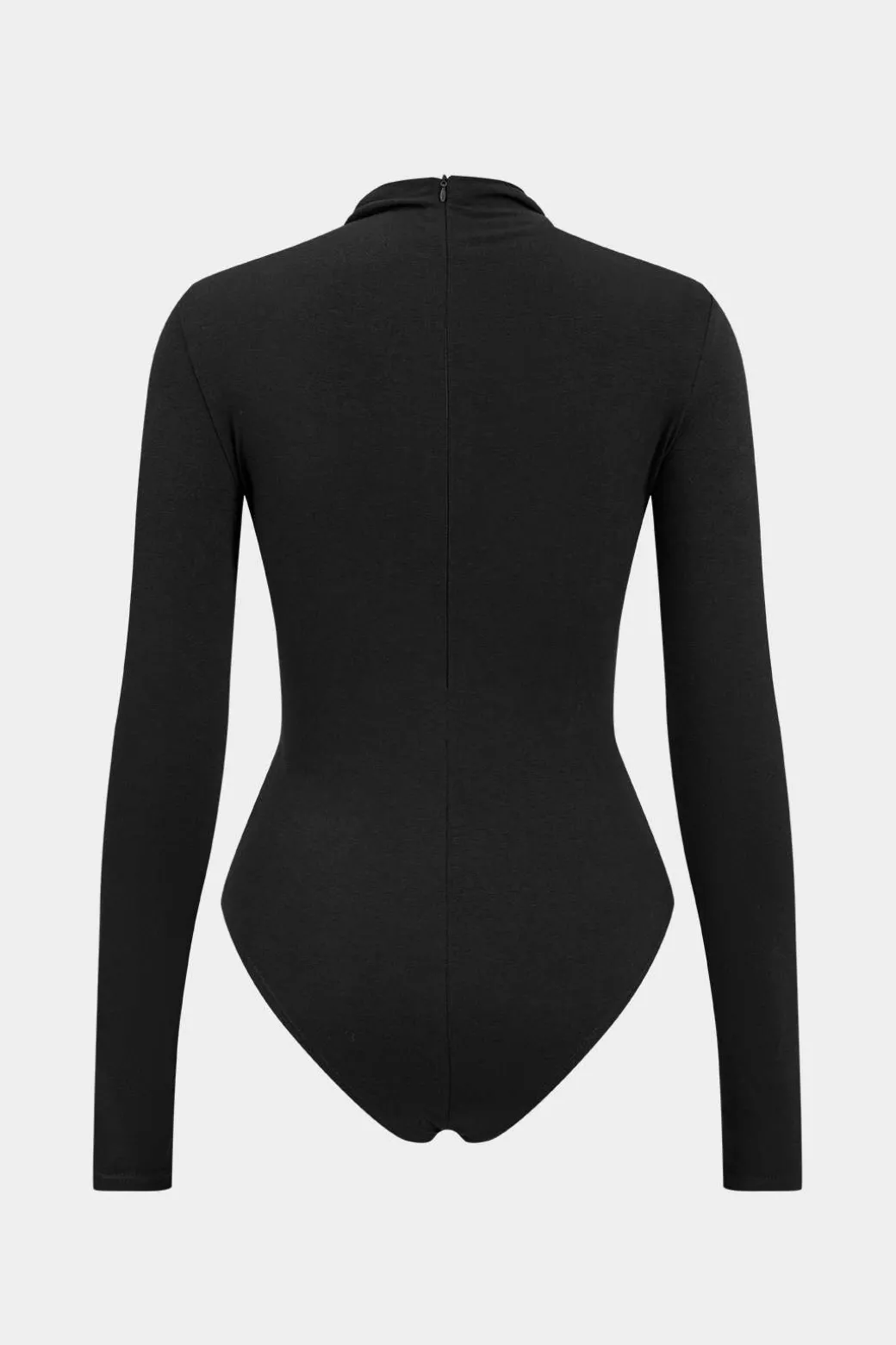 Ruched Long Sleeve Bodysuit