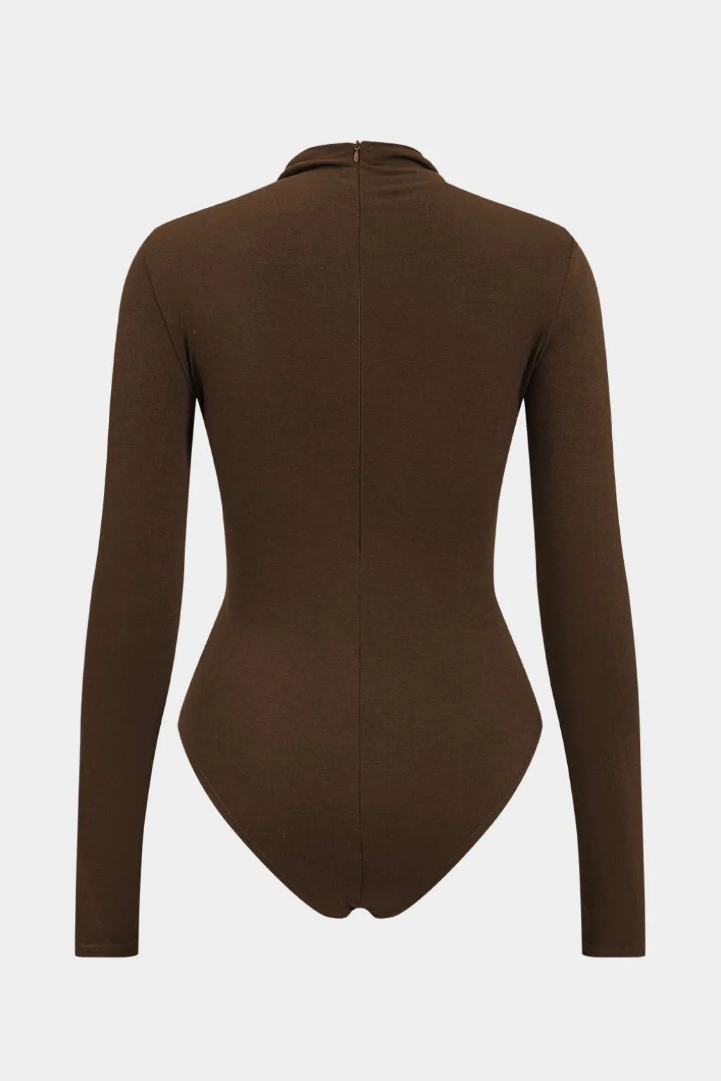 Ruched Long Sleeve Bodysuit
