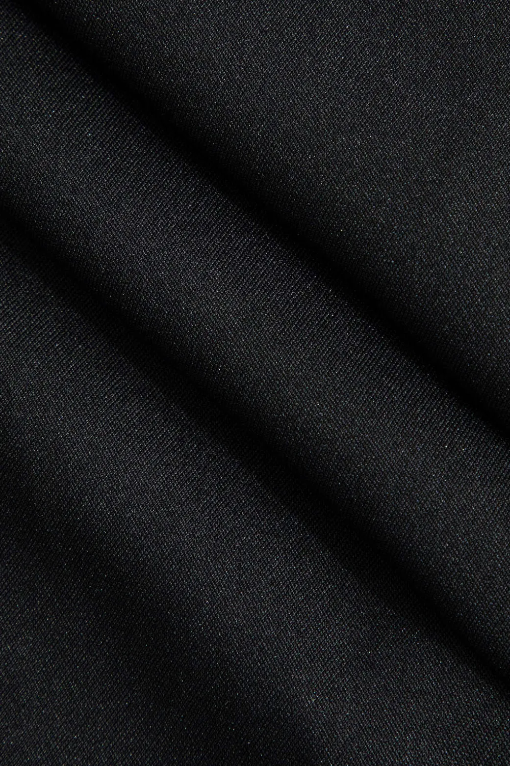 Ruched Slit Midi Skirt