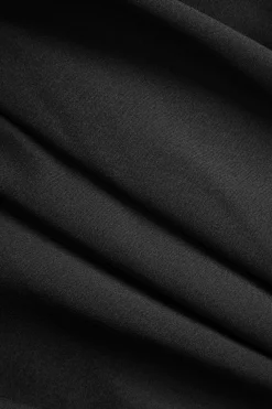 Ruched Strapless Mini Dress With Gloves