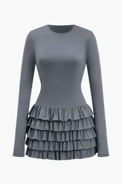 Ruffle Mini Dress