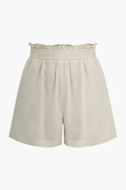Ruffled Waistband Shorts