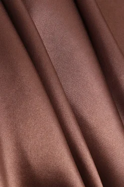 Satin Patchwork Sleeveless Maxi Dress
