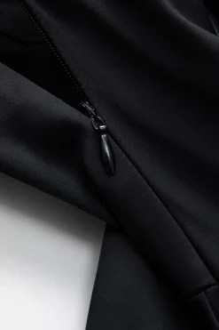 Satin Ruched Puff Skirt