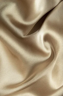 Satin V-neck Ruched Panelled Sleeveless Bodysuit