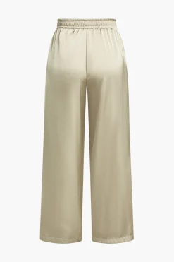 Sequin High Waist Trousers