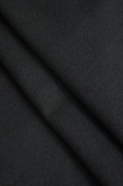 Solid Asymmetrical Wrap Belted Trousers