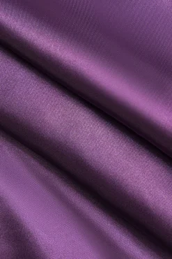 Solid Backless Tie-Up Night Dress