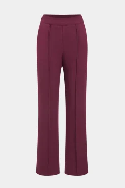 Solid Belt Blazer And Pants Set