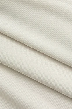 Solid Bow Asymmetrical Midi Dress