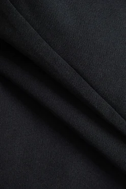 Solid Button Zipper Asymmetrical Mini Dress