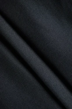 Solid Notched Lapel Blazer