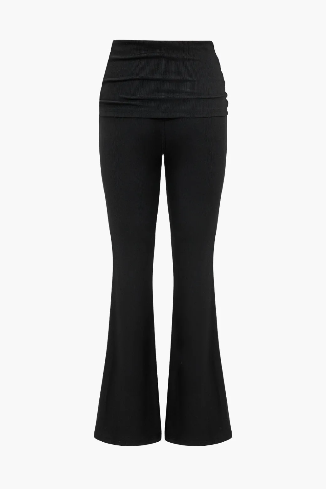Solid Off Shoulder Top And Trouser Set