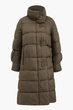 Solid Padded Pocket Puffer