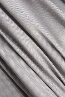Solid Strapless Ruched Maxi Dress