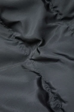 Stand Collar Cut Out Puffer Jacket