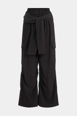 Strappy Wide-Leg Trousers