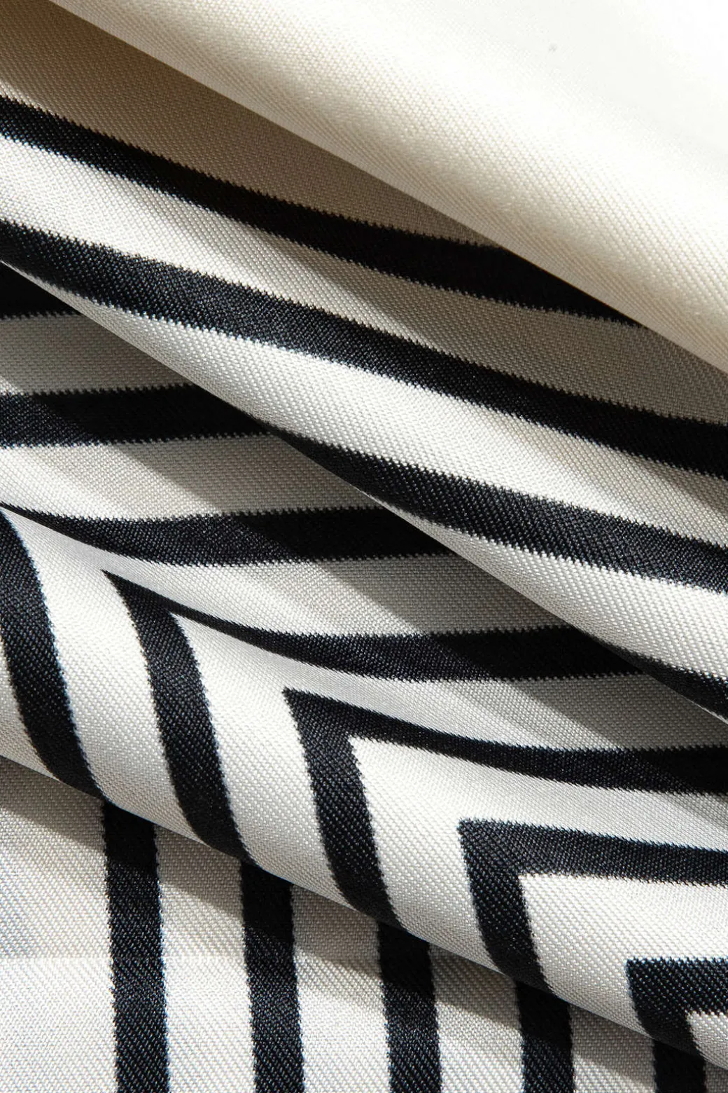 Striped Silk Scarf